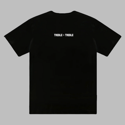 'TREBLE x TREBLE' Embroidered T-Shirt